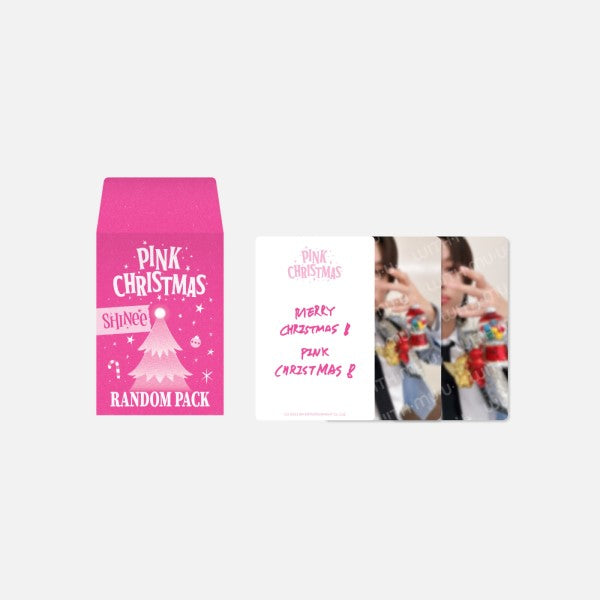 2023 Pink Christmas Photocard Random Pack - SHINee main image
