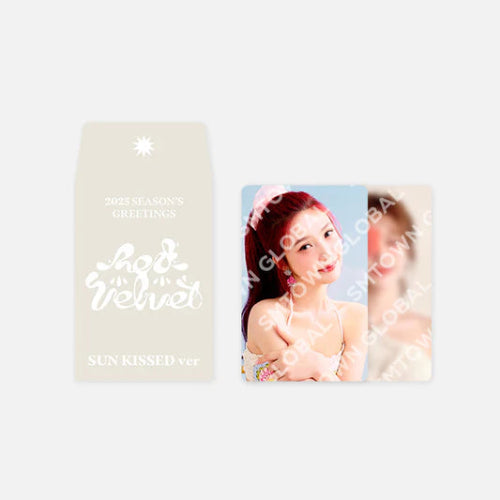 redvelvet ssm シュスエム リアルカード トレカ 2025 スルギ Red Velvet - Random Trading Card Set [2025 SM ARTIST Season's
