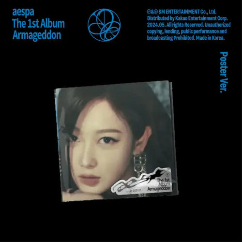 aespa - Armageddon [1st Album - Poster Ver.] - K PLACE