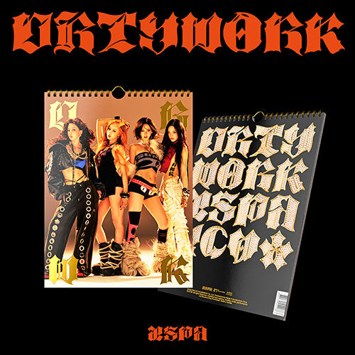 aespa - Dirty Work [1st Single Album - Dirty Worker Ver.] - K PLACE