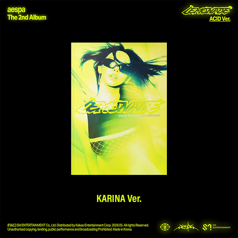aespa LEMONADE 2nd Album ACID Ver KARINA Ver - Main Image