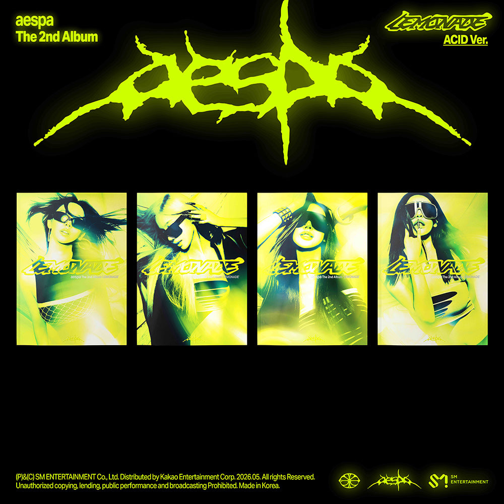 aespa LEMONADE 2nd Album ACID Ver - Main Image