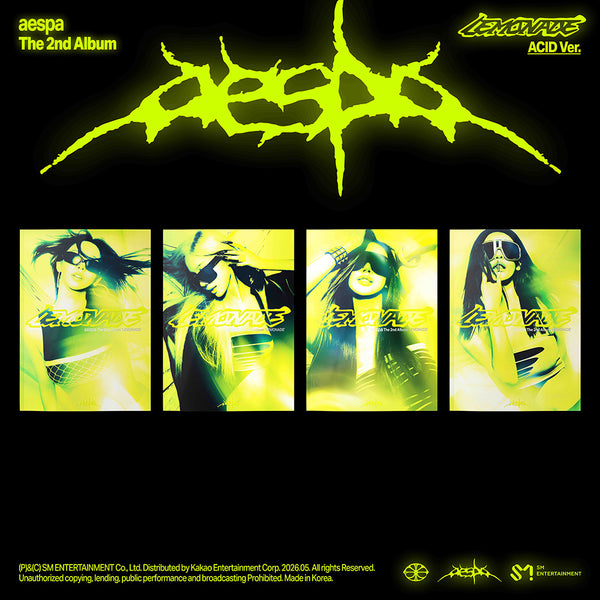 aespa - LEMONADE [2nd Album - ACID Ver.] - K PLACE