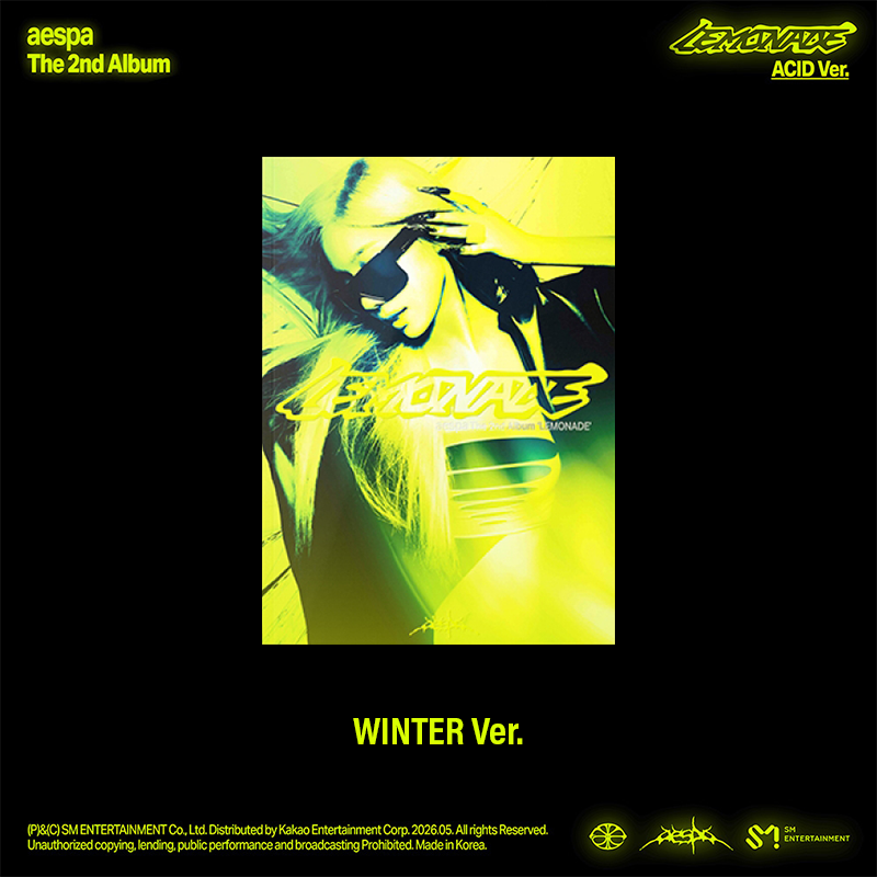 aespa LEMONADE 2nd Album ACID Ver WINTER Ver - Main Image