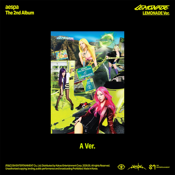 aespa - LEMONADE [2nd Album - LEMONADE Ver.] - K PLACE