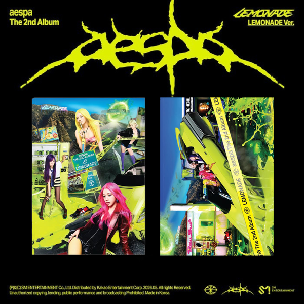 aespa - LEMONADE [2nd Album - LEMONADE Ver.] - K PLACE