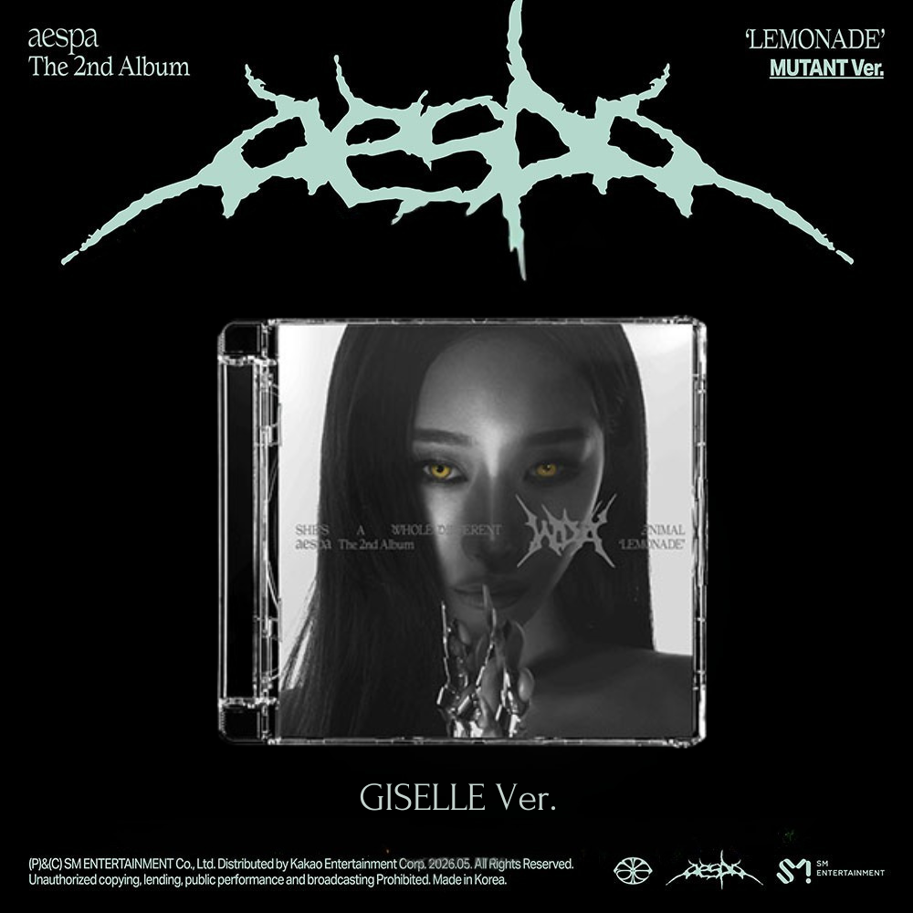 aespa LEMONADE 2nd Album MUTANT Ver - GISELLE Ver - Main Image