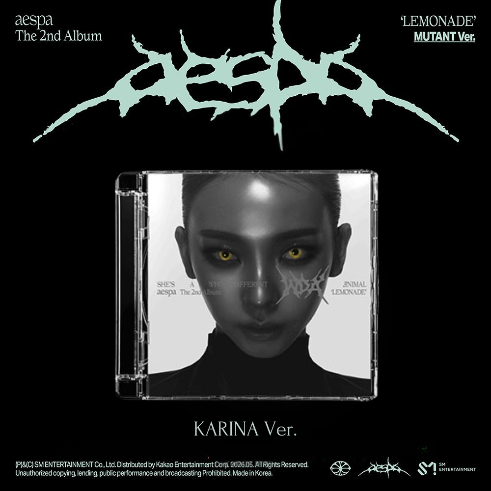 aespa LEMONADE 2nd Album MUTANT Ver - KARINA Ver - Main Image
