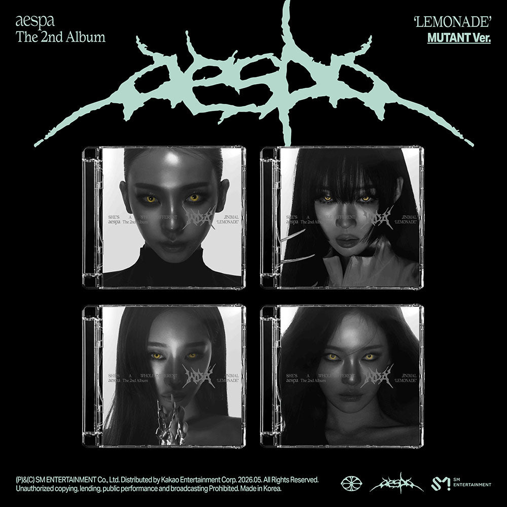 aespa LEMONADE 2nd Album MUTANT Ver - Main Image