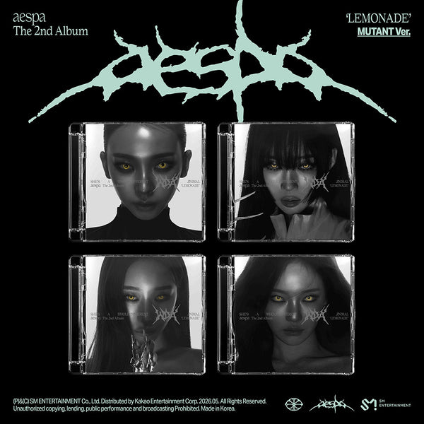 aespa - LEMONADE [2nd Album - MUTANT Ver.] - K PLACE