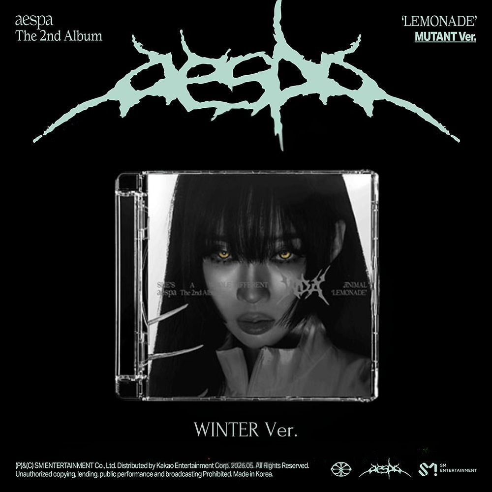 aespa LEMONADE 2nd Album MUTANT Ver - WINTER Ver - Main Image