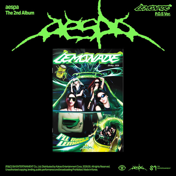 aespa - LEMONADE [2nd Album - P.O.S Ver.] - K PLACE