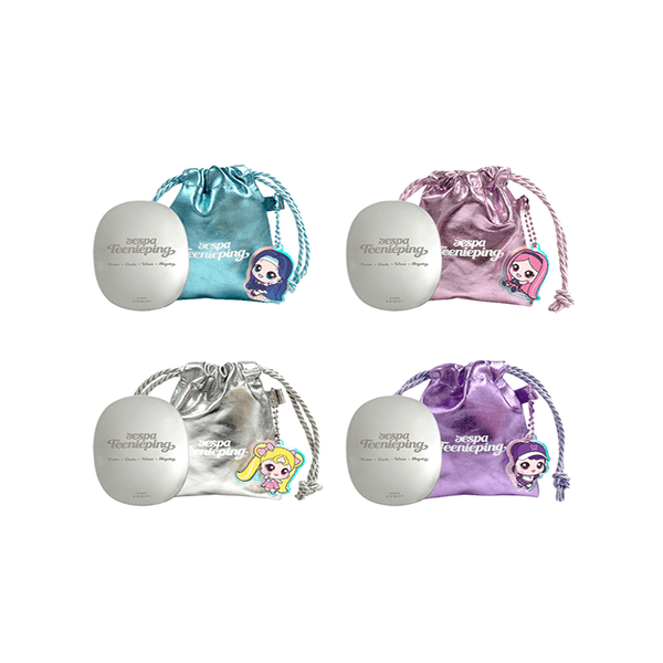 aespa ペンミ ポーチ カリナ MD aespa - Mirror Pouch Keyring Set [Teenieping X aespa Official MD