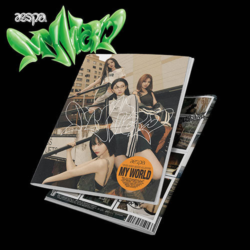 aespa - MY WORLD [3rd Mini Album - Tabloid Ver.] - K PLACE