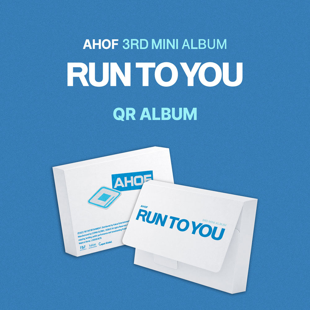AHOF RUN TO YOU 3rd Mini Album QR Ver - main image
