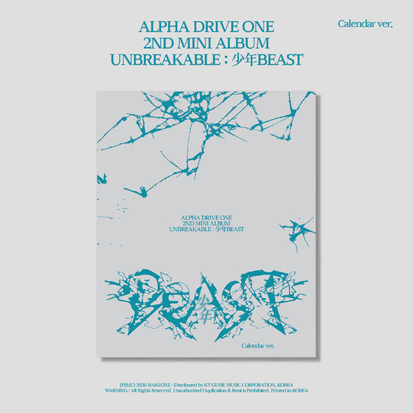 ALPHA DRIVE ONE UNBREAKABLE : 少年BEAST」 ALPHA DRIVE ONE - UNBREAKABLE : 少年BEAST [2nd Mini Album