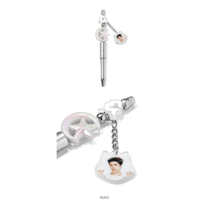 ANDTEAM Acrylic Charm Ballpoint Pen Mark on Me KR 2nd Mini Album POP UP Official MD MAKI Ver - main image