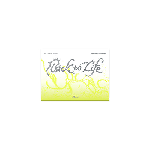&TEAM - Back to Life [1st KR Mini Album - Weverse Ver.] - K PLACE