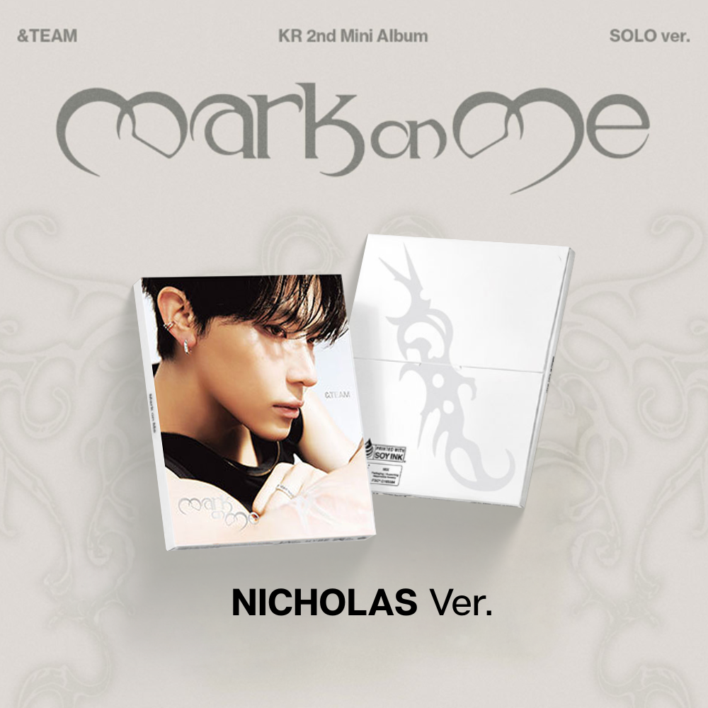ANDTEAM - Mark on Me 2nd KR Mini Album SOLO Ver - NICHOLAS Ver - Main Image