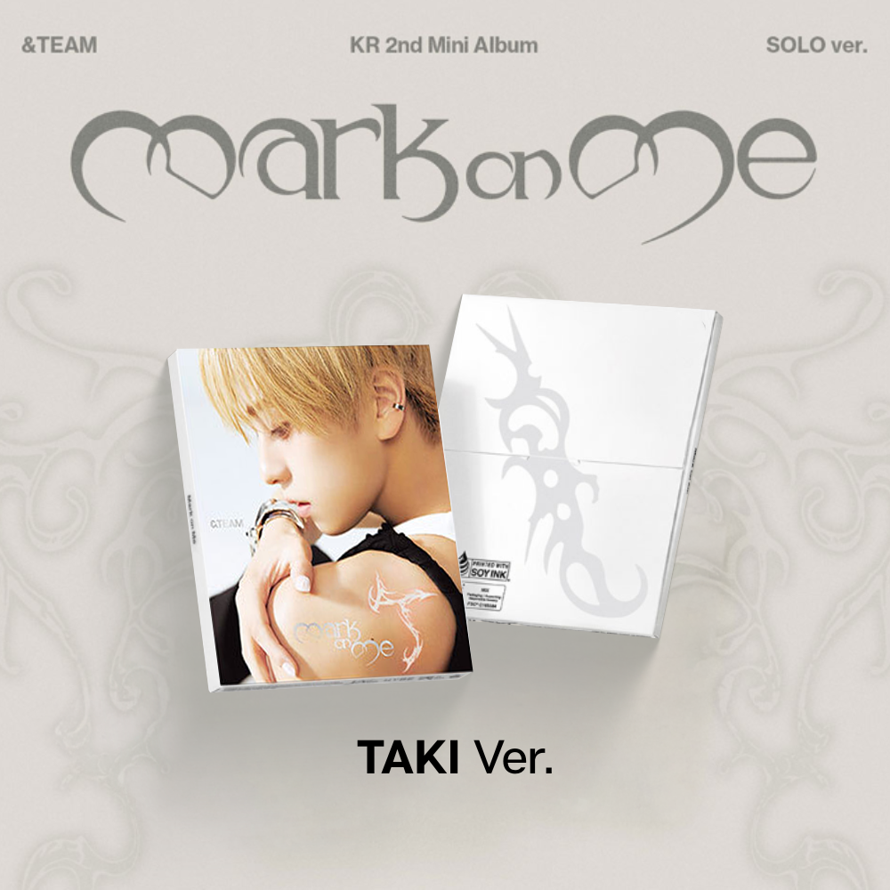 ANDTEAM - Mark on Me 2nd KR Mini Album SOLO Ver - TAKI Ver - Main Image