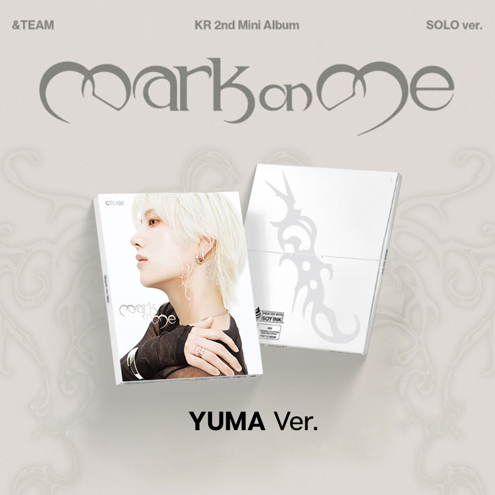 ANDTEAM - Mark on Me 2nd KR Mini Album SOLO Ver - YUMA Ver - Main Image