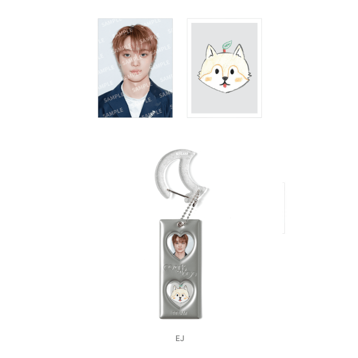 ANDTEAM Photoframe Carabiner Mark on Me KR 2nd Mini Album POP UP Official MD EJ Ver - main image
