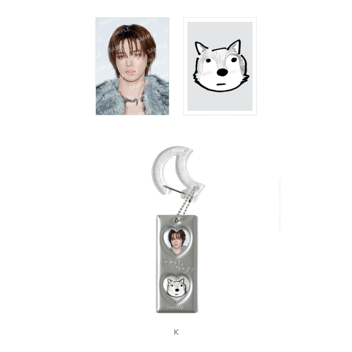 ANDTEAM Photoframe Carabiner Mark on Me KR 2nd Mini Album POP UP Official MD K Ver - main image