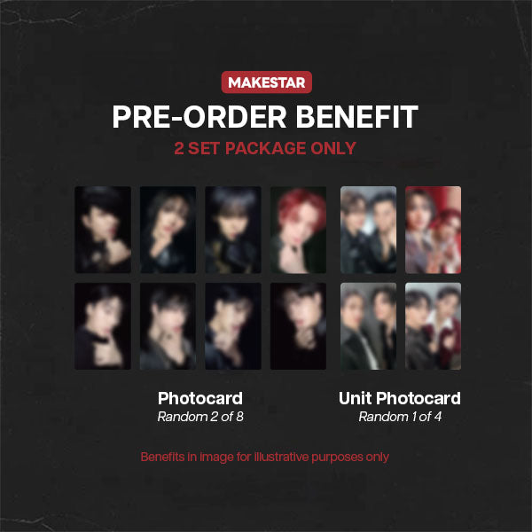 ATEEZ - GOLDEN HOUR Part 3 In Your Fantasy Edition 12th Mini Album - Limited Edition Fantasy Ver - MAKESTAR Set POBs