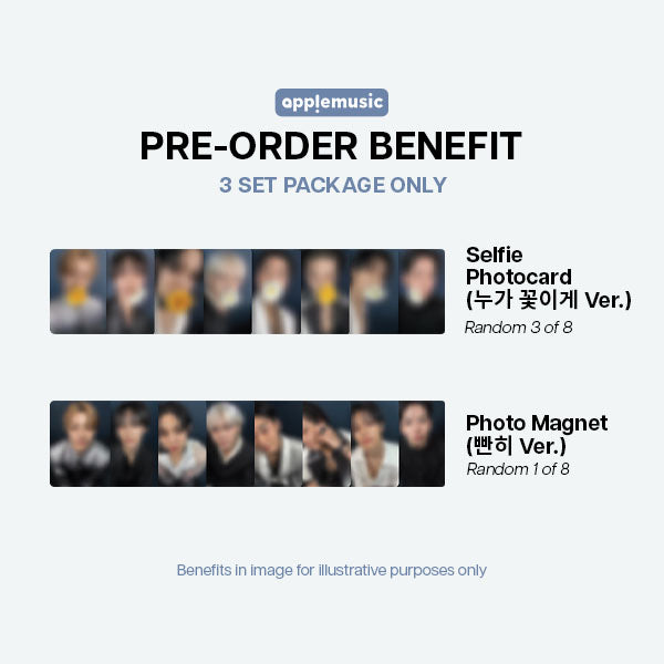 ATEEZ GOLDEN HOUR Part 4 13th Mini Album Apple Music POBs Set