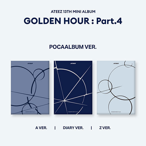 ATEEZ - GOLDEN HOUR : Part.4 [13th Mini Album - POCA Ver.] - K PLACE