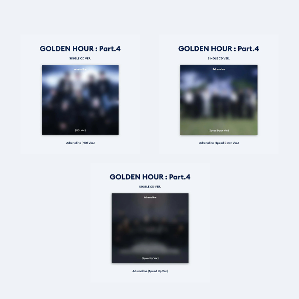 ATEEZ - GOLDEN HOUR : Part.4 [13th Mini Album - Single CD Ver