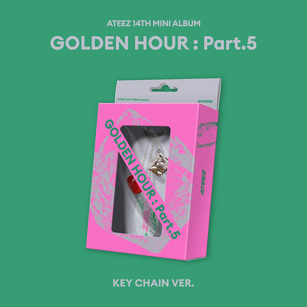 ATEEZ GOLDEN HOUR カラビナ キーチャーム ソンファ ATEEZ - GOLDEN HOUR : Part.5 [14th Mini Album - KEY CHAIN Ver