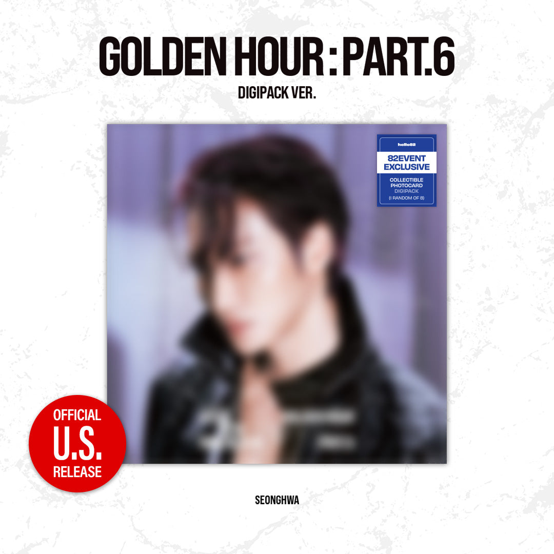 ATEEZ GOLDEN HOUR Part6 15th Mini Album - 82EVENT Exclusive Digipack Ver - SEONGHWA Ver - Main Image