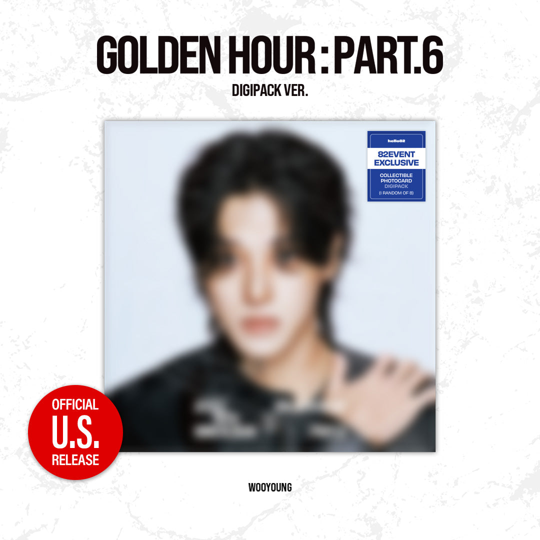 ATEEZ GOLDEN HOUR Part6 15th Mini Album - 82EVENT Exclusive Digipack Ver - WOOYOUNG Ver - Main Image