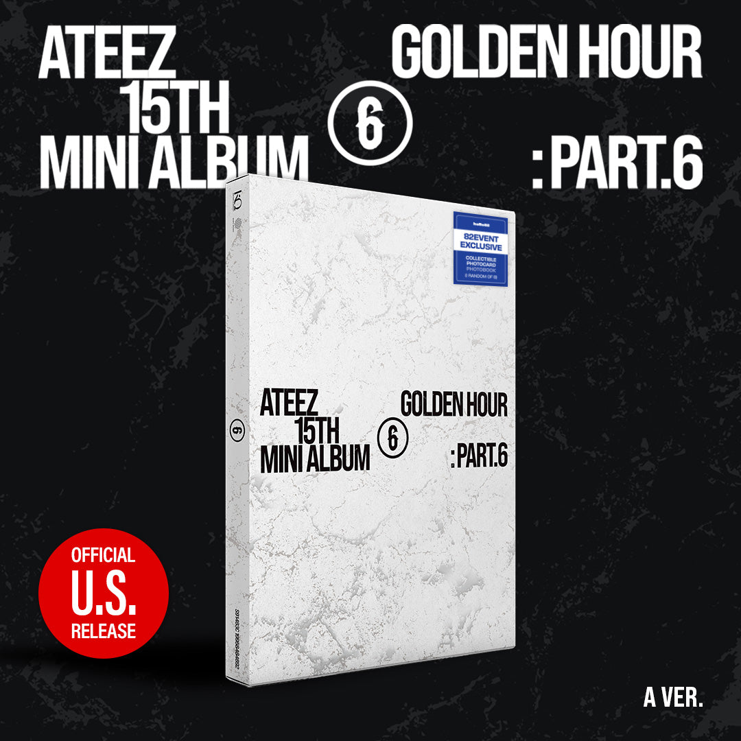 ATEEZ GOLDEN HOUR Part6 15th Mini Album - 82EVENT Exclusive Ver - A Ver - Main Image