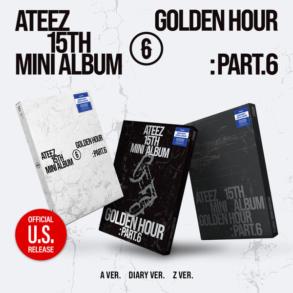 ATEEZ - GOLDEN HOUR : Part.6 [15th Mini Album - 82EVENT Exclusive