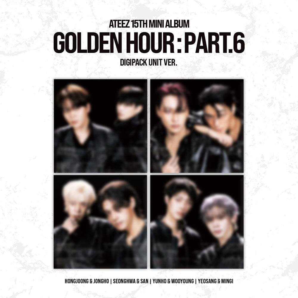ATEEZ - GOLDEN HOUR Part 6 15th Mini Album - Digipack Unit Ver main image