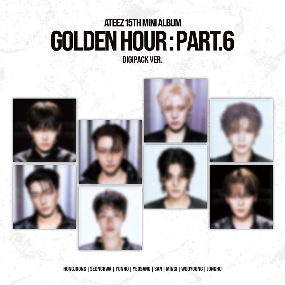 ATEEZ - GOLDEN HOUR Part 6 15th Mini Album - Digipack Ver main image