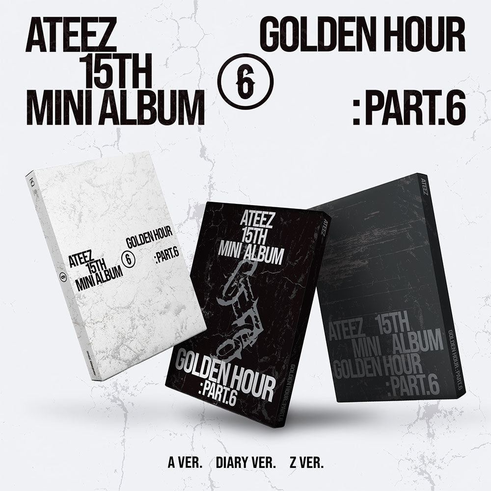 ATEEZ - GOLDEN HOUR Part 6 15th Mini Album main image