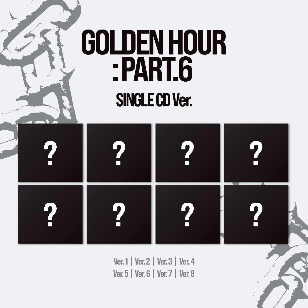 ATEEZ GOLDEN HOUR Part 6 15th Mini Album - Single CD Ver - Main Image
