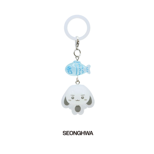 ATEEZ Lucky Fish Charm 8th Anniversary Exhibition BLUE DRIFT Official MD SEONGHWA Ver - main image