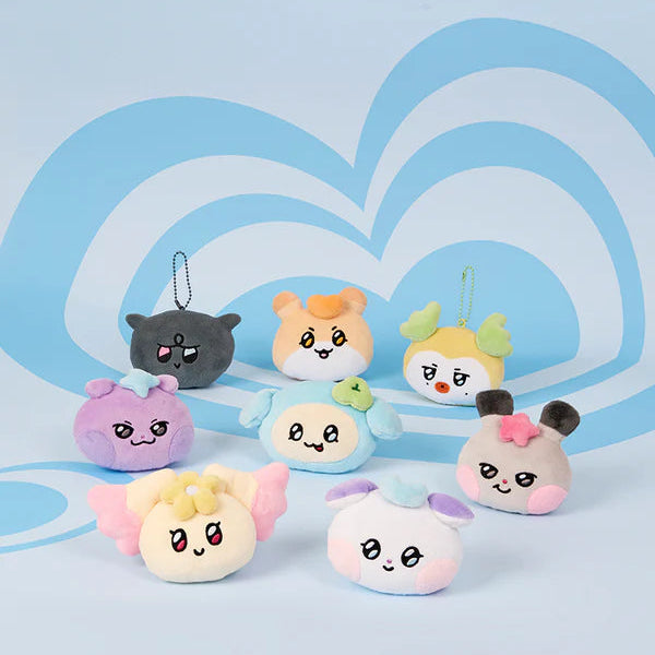 ATEEZ - MIGHTEEZ Plush Keyring Badge [U.S. Exclusive] - K PLACE