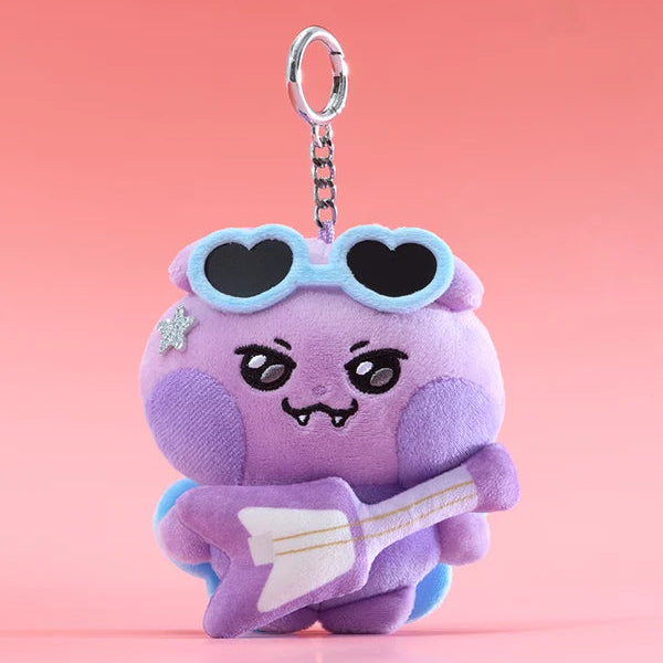 ATEEZ MIGHTEEZ Plush Keyring ROCKSTAR MIGHTEEZ Rock The Stage - saniyo Ver - Main Image