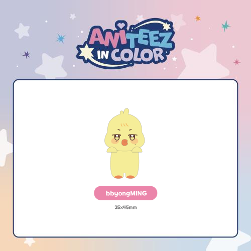 ATEEZ Mini Deco Figure ANITEEZ IN COLOR Official MD bbyongMING Ver - main image
