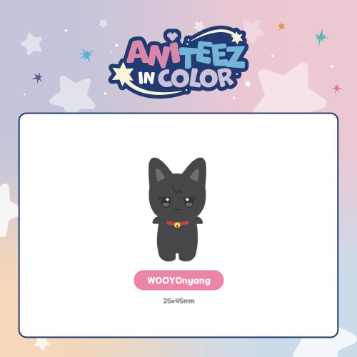 ATEEZ Mini Deco Figure ANITEEZ IN COLOR Official MD WOOYOnyang Ver - main image
