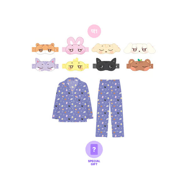 ATEEZ パジャマ ANITEEZ IN DREAMLAN サン ATEEZ - Pajamas Set [ANITEEZ IN DREAMLAND Official MD] - K PLACE