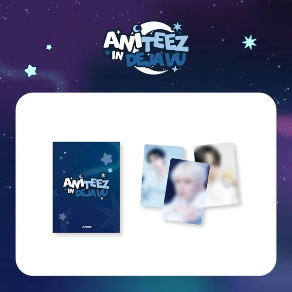 購入特典トレカ　ATEEZ ANITEEZ POP-UP Deja Vu ATEEZ - Random Trading Card [ANITEEZ IN DEJAVU Official MD] - K PLACE