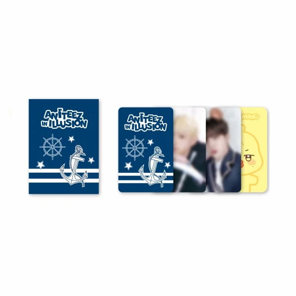 ATEEZ - Random Trading Card Set [ANITEEZ IN ILLUSION Official MD ATEEZ - Random Trading Card Set [ANITEEZ IN ILLUSION Official MD
