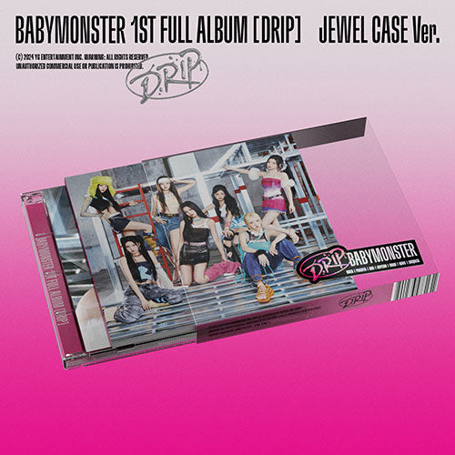 BABYMONSTER - DRIP [1st Album - Jewel Case Ver.] - K PLACE