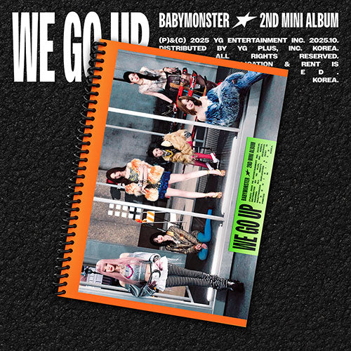BABYMONSTER WE GO UP 2nd Mini Album - GO Ver
